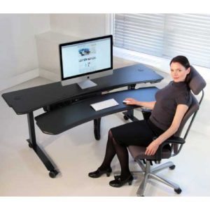 Dual level standing deals desk