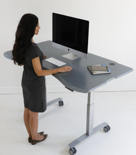 Level 2Plus - Premium Single Surface Ergonomic Standing Desk